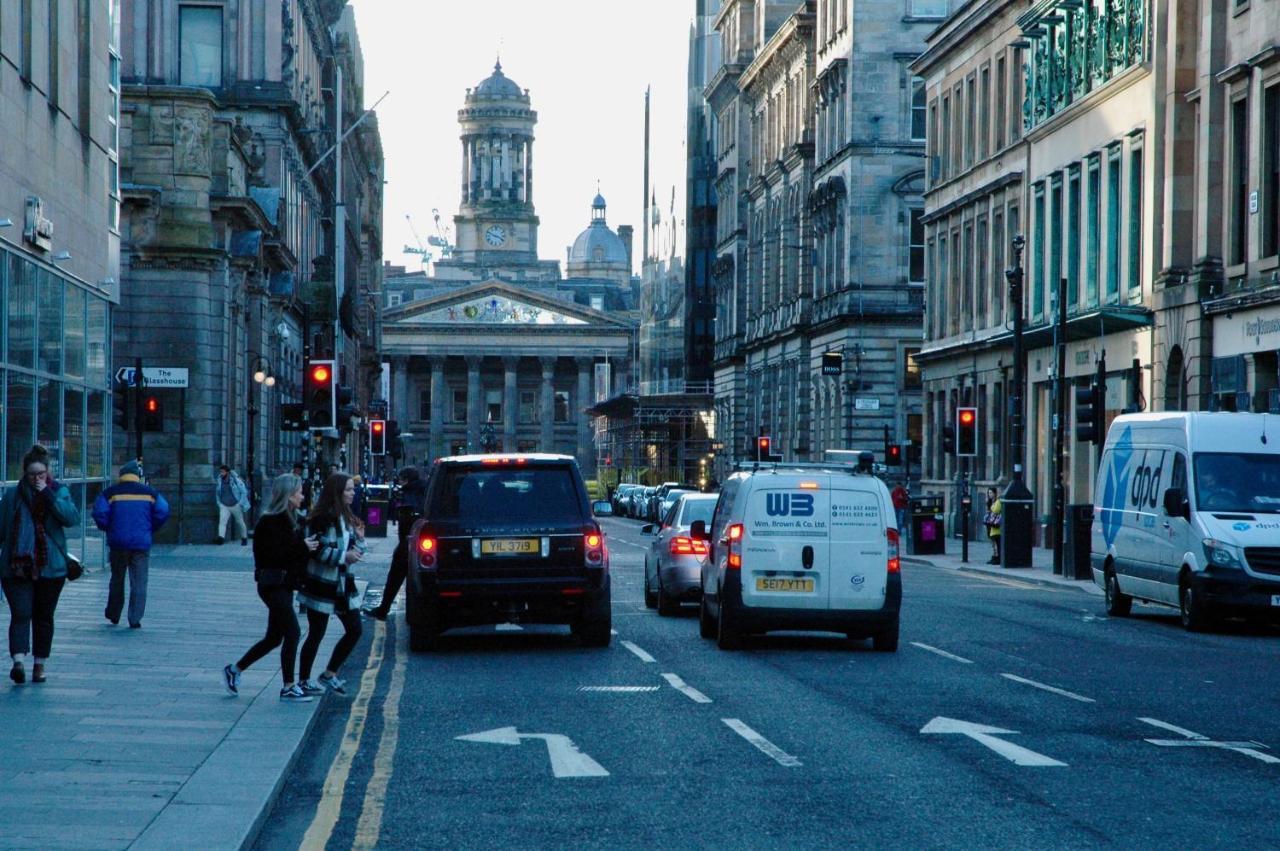 Fabulous Stylish Flat In Merchant City & Free Secure Parking Glasgow Exterior foto